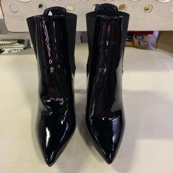 YSL Patent Leather Boots, Size 9.5/10 - Picture 2 of 7